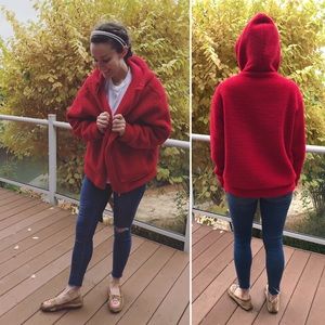 LIKE NEW • HP ✨ • Fabletics Lotta Cocoon Fleece Full-Zip Hoodie 💚 Women’s Medium